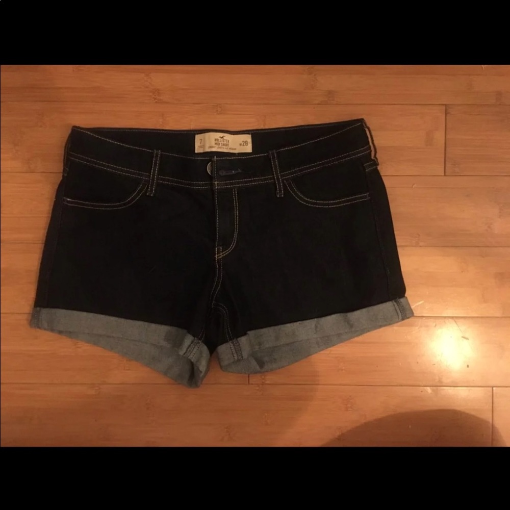 Hollister jean shorts